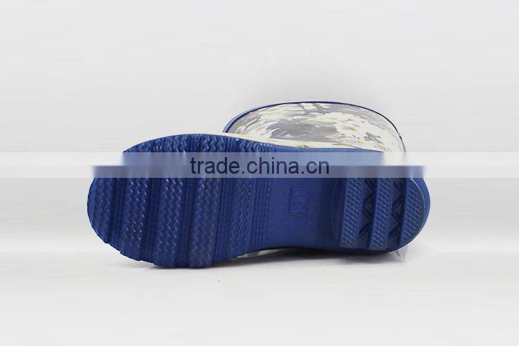 High quality Low price Latest design cheap rain boots for women