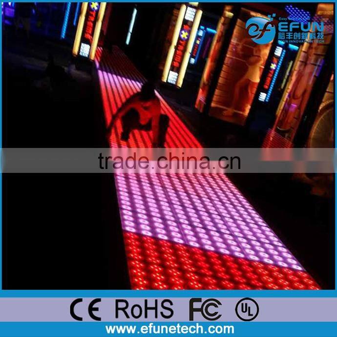 interactive digital dance floor,dmx dance floor led panel 600x600
