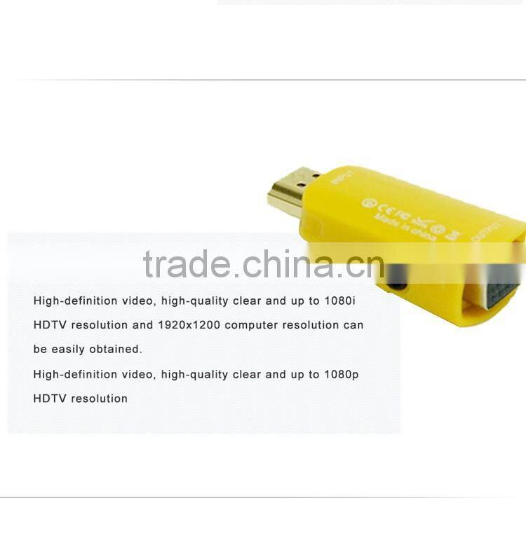 H DMI in VGA out high quality digital converter for media player