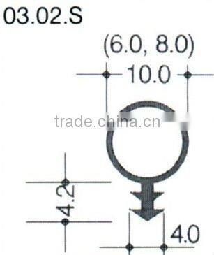 density door rubber seal