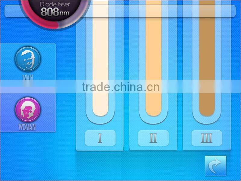 Portable China Beauty Salon Equipment With 808 Semiconductor Laser Painless Hair Removal