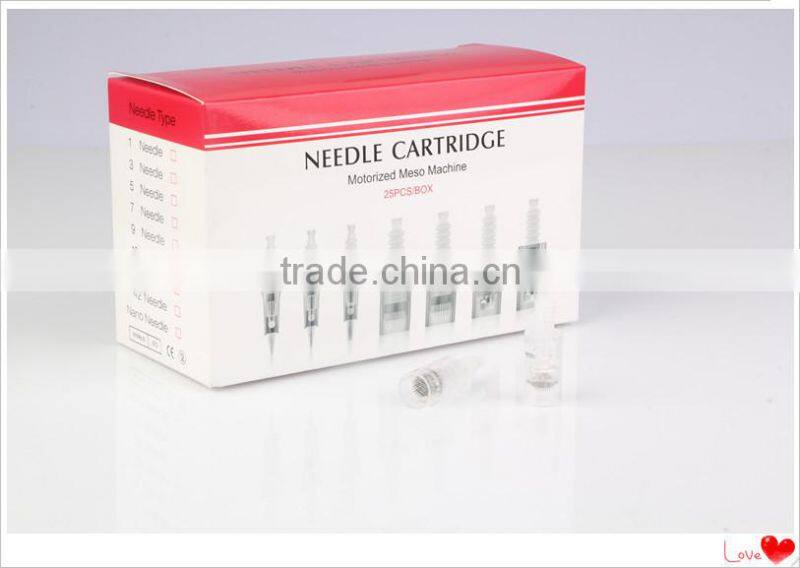 2015 Newest derma pen needle cartridge replacement