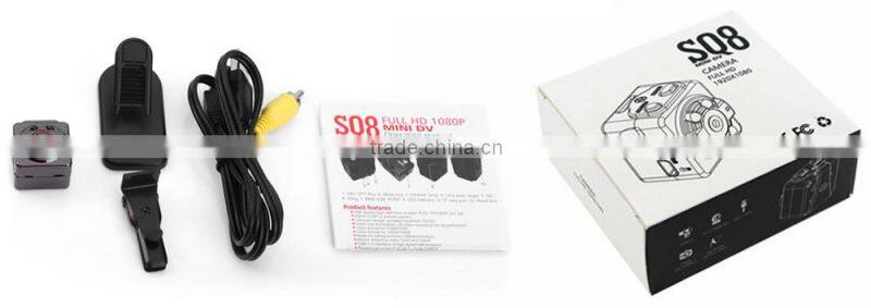 Hot Porducts 2017 SQ8 Smallest Cube Hidden Spy DVR Camera hd 1080P Micro Spia HDV camcorder Infrared Night Vision Digtal Cam