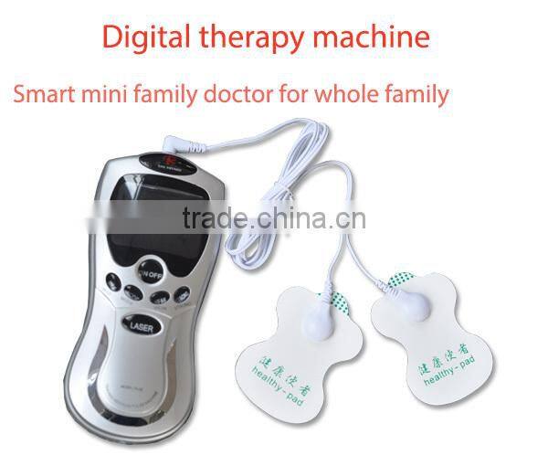 Factory Hotesale Acupuncture Digital Therapy Massagers Machine With 4 Pads
