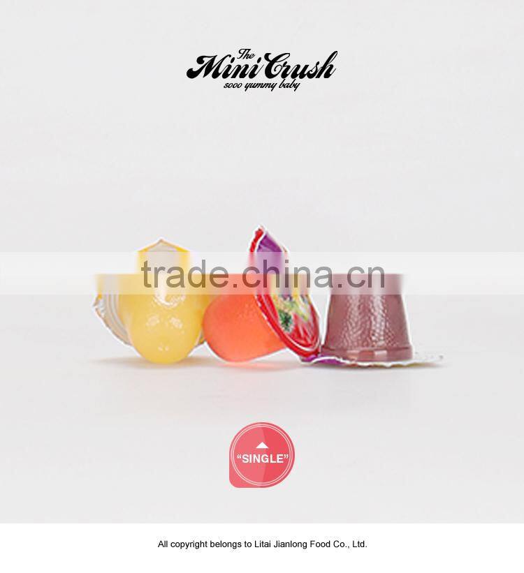 Puding & Jelly assorted fruit jelly in racing car