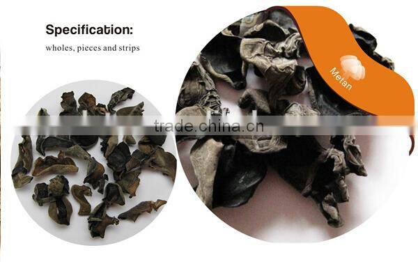 Dried black Fungus mushroom /Wood Ear/ Black Fungi