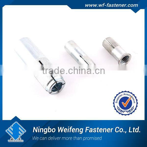 drop in anchor with plug, bullet anchor