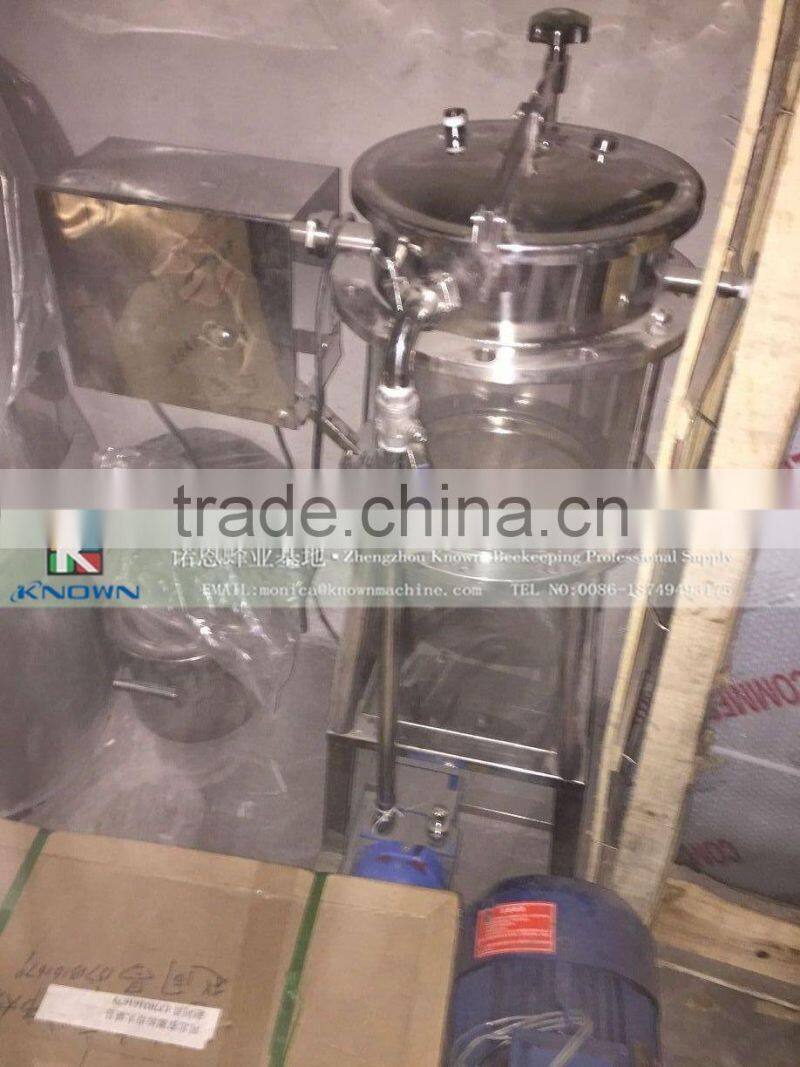 Honey royal jelly filter for sale /vacuum loadking royal jelly filter