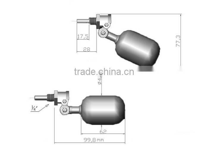 MR8WK-S 1/4"inch Water Level Control Valve
