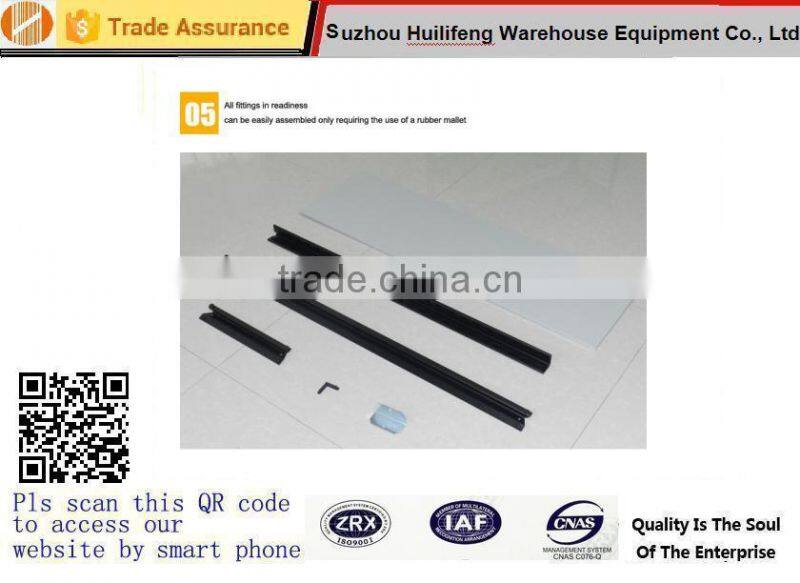 Light Duty Boltless Steel Shelving With 5 Tier And Hidden Keyhole / Rivet Rack