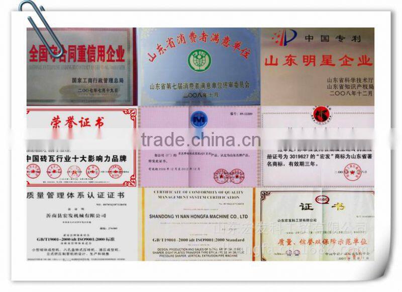 CE approved Color Tile Making Machine with Stable performance and Long service time