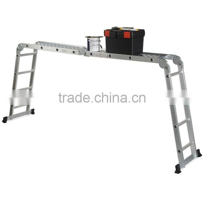 Folding Ladders,Anti-rust,Insulation Ladders Feature and Aluminum Material aluminium double sided step ladder