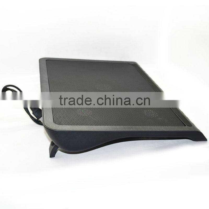 cheap hot selling LAPTOP COOLER COOLING PAD 5 FAN STAND WITH 2 USB HUB FOR 15 17" LAPTOP Notebook