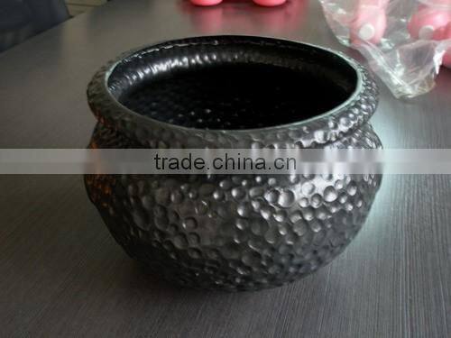 Custom plastic flower pot Various Size Flowerpot Garden Pots Plante HDPE,Artificial metal