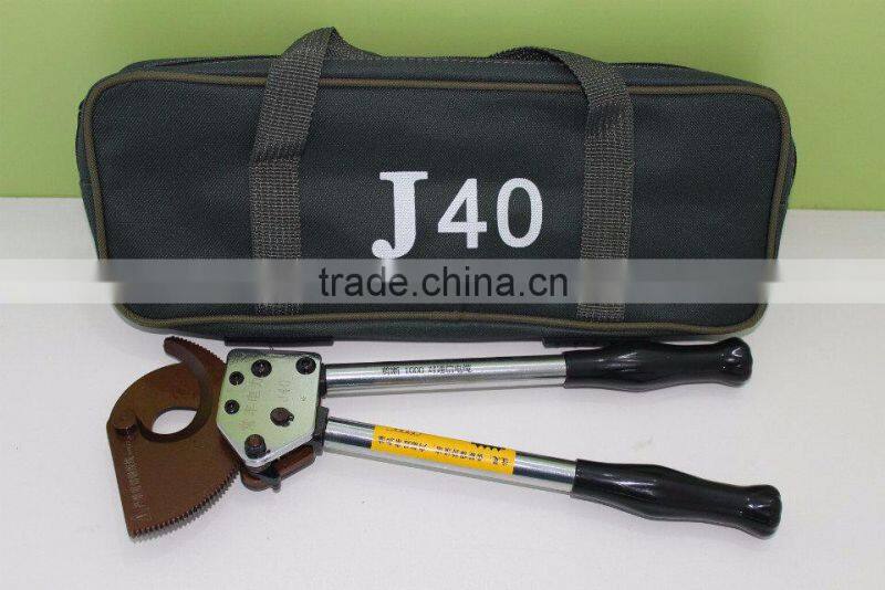 J40 Ratchet Cable Cutter/Amored Cable Plier