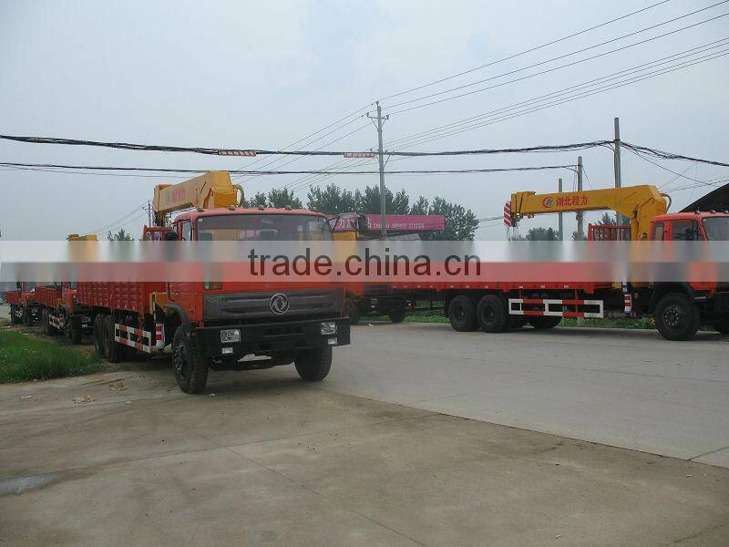 Truck with Crane,12~16 Crane, 6x4 driven sytem,truck with arm crane
