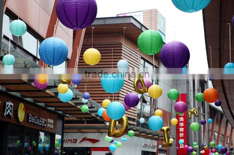 Colorful wedding festival decoration paper flower