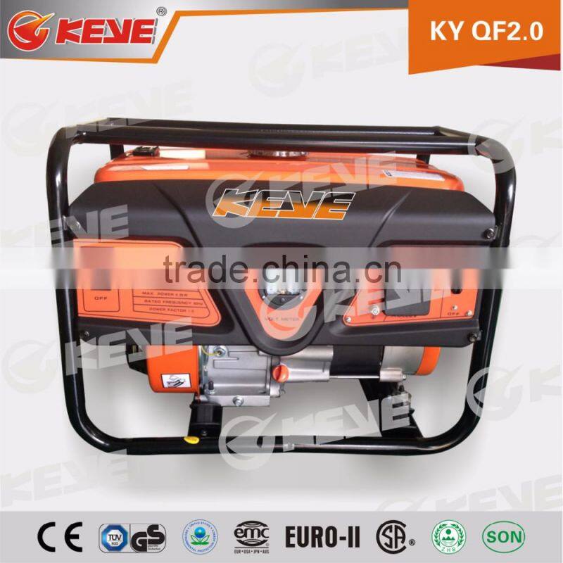 100% pure copper wire 2000W low price Sound proof kraft generator with single phase/three phase