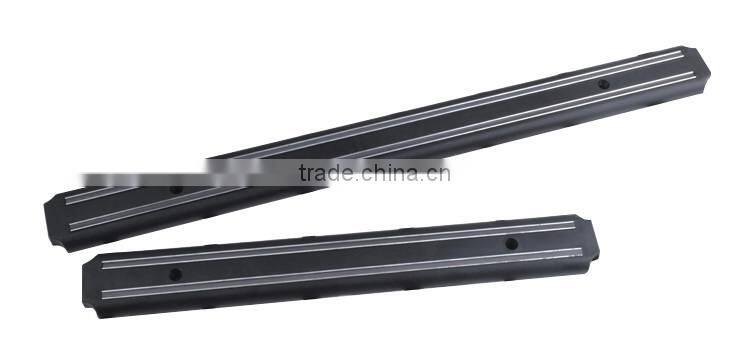 Ndfeb magnet 16 or 18inch wood magnetic knife rack for kitchen decoration