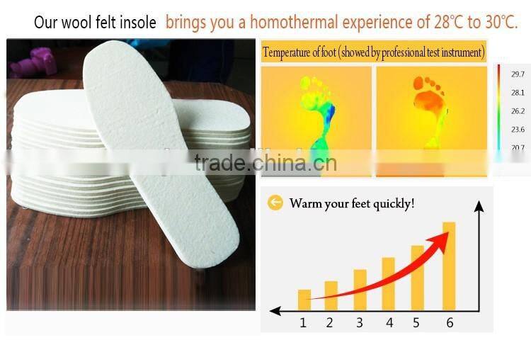 xerantic health care pure wool insole for man and woman