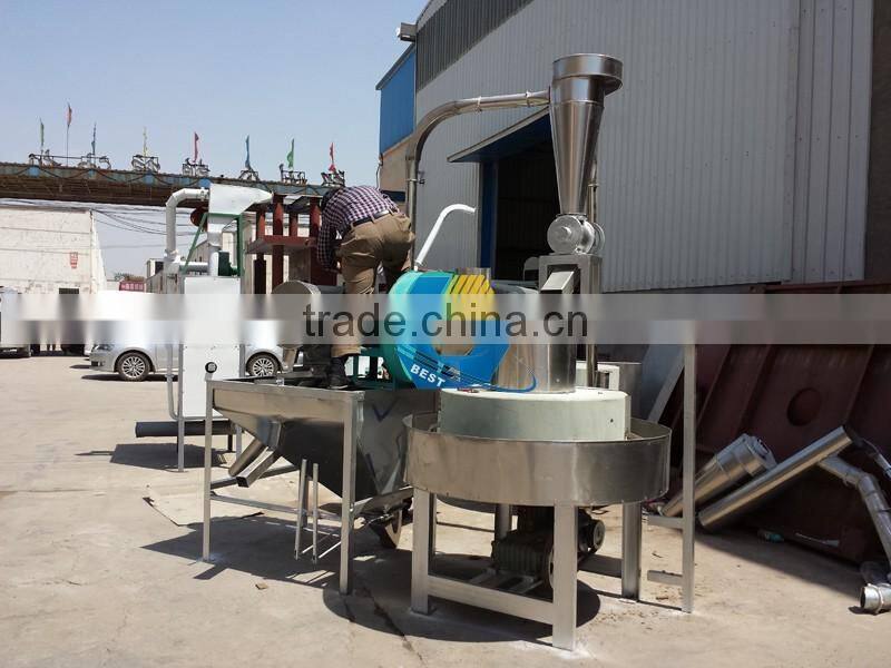 Natural high nutrition value wheat flour automatic stone mill for sale