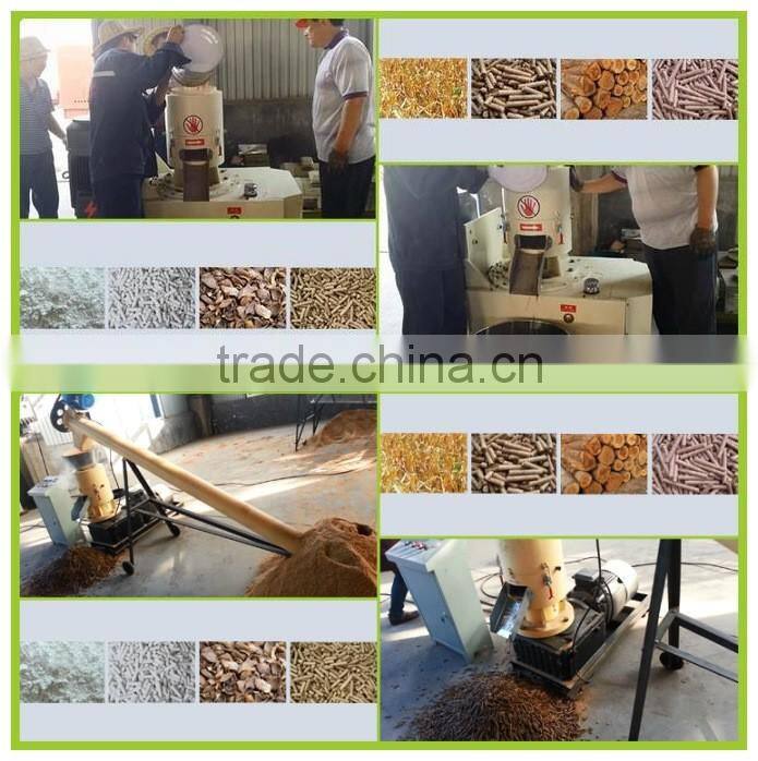CE Standard Biomass Flat Die Sawdust Pellet Mill Machine For Sale
