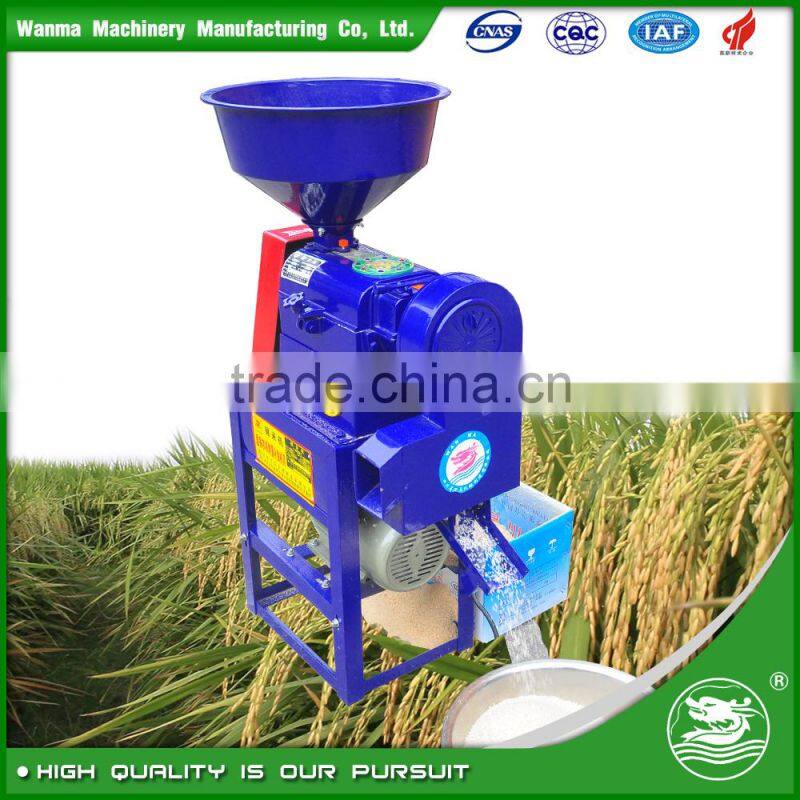 WANMA5377 High Quality mini mill Small Model Rice Huller for sale