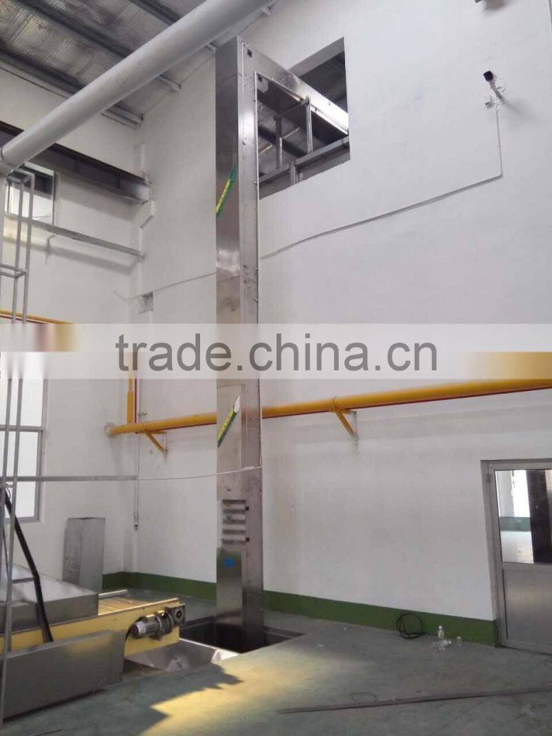 Stainless z type bucket stainless elevator lifter