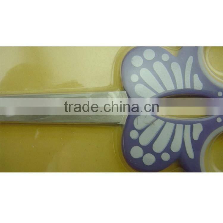 K720/B Kids safety cutting scissors with butterfly shape handle