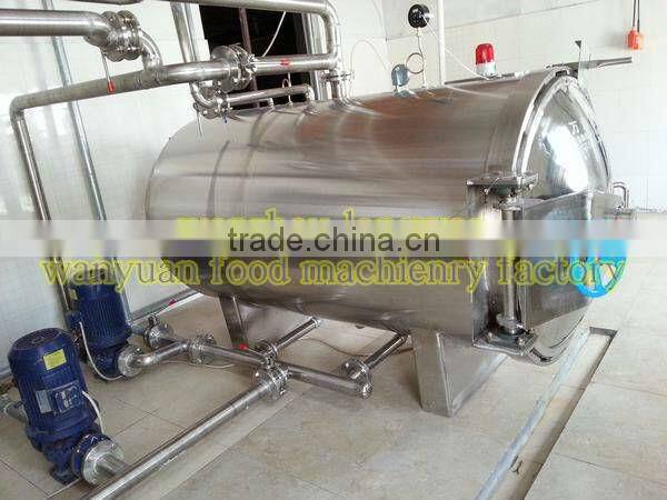 counter pressure steam spray sterilizer retort for canning food
