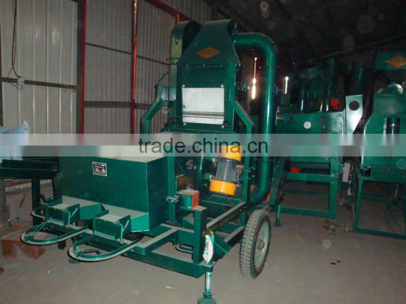 5XZC-5A Shijiazhuang Sanli mobile Grain Sorting Machinery CO.,Ltd wheat corn paddy seed cleaner