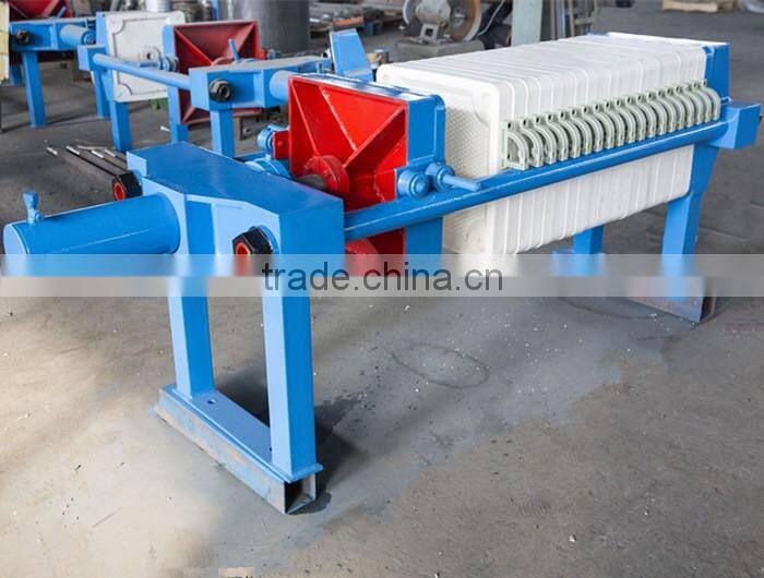 Small plate-frame filter press ,factory price