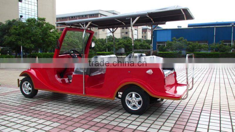 New model popular 48V electric vintage classic cart 6 person golf car