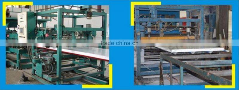 Heavy Density 120kg/m3 Stainless Steel Rock Wool Sandwich Panel