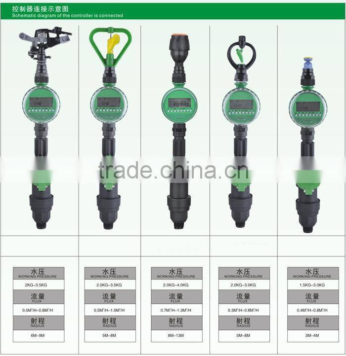 Garden Automatic Irrigation Water Timer Control Sprinkler