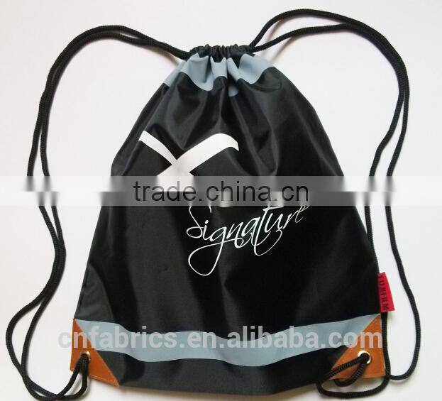 China supplier Promotional Polyester Drawstring Bag