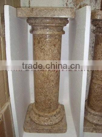 NEW FOSSIL MARBLE PEDESTAL