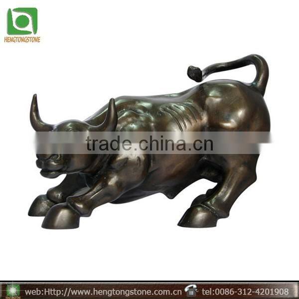 Brass Cow Statue Sculpture