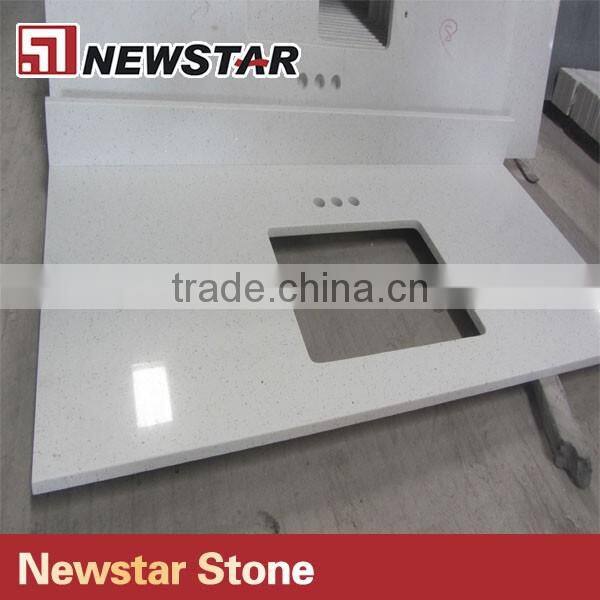 20mm Thickness Prefabricated Solid Surface Countertop