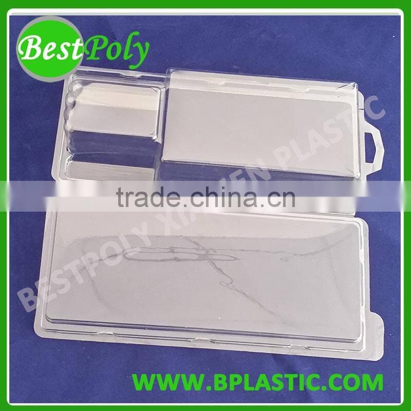 New products custom clamshell blister packaging for spare part
