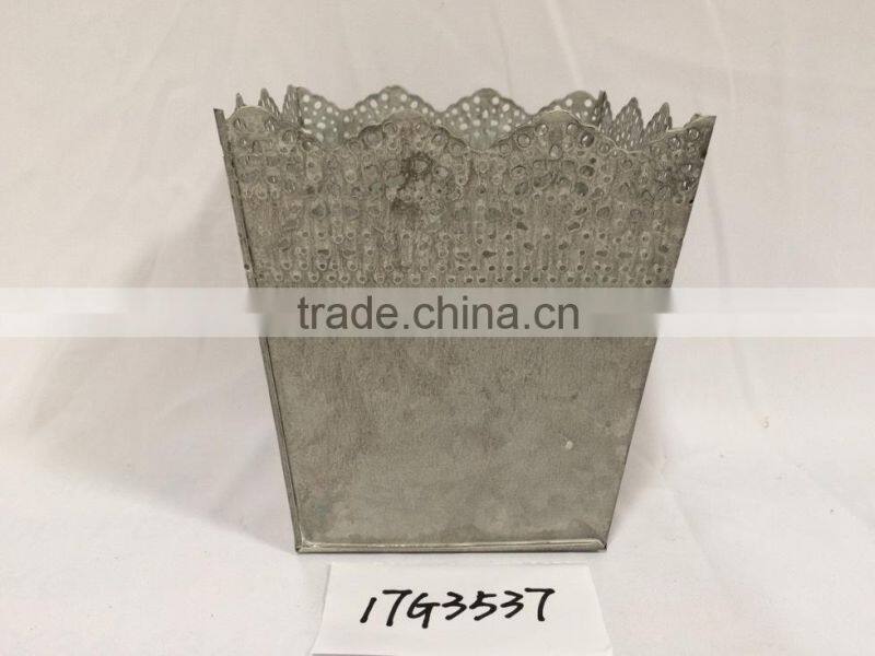 garden planting black grey green mutil-colors oval shaped cheap price fob shenzhen hollow flowerpot