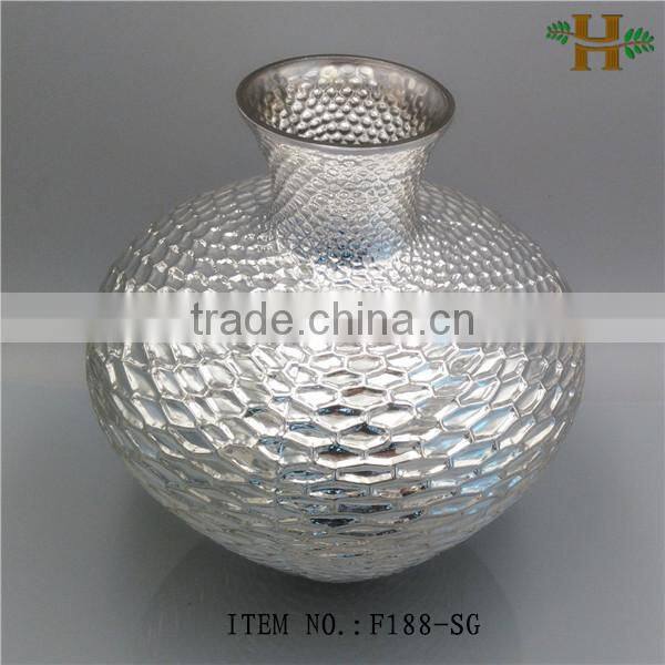 wholesale tall different color glass vase
