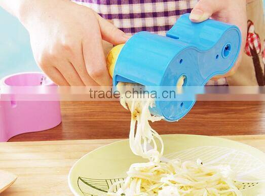 CY101 Multi-purpose Vegetable Spiral Cutter Sharpener Knife Grater Shredded Slicer Kitchen Accessories