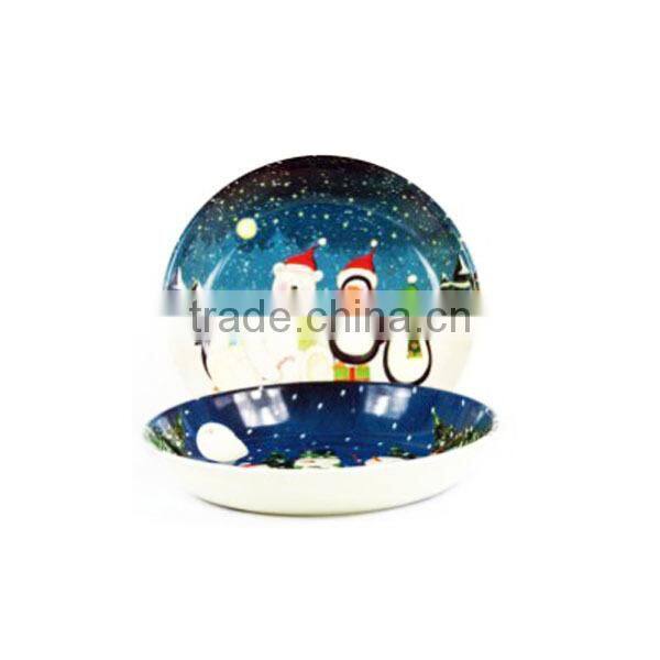 Custom printed plastic serving tray