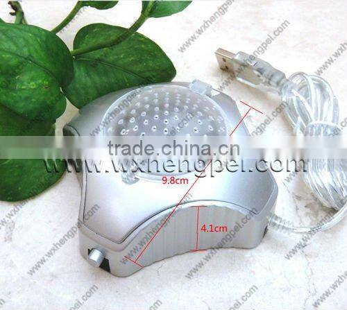 silver USB incense burner