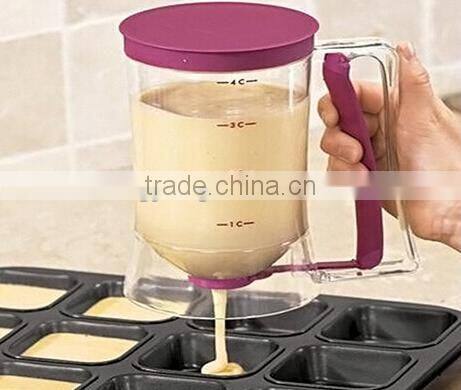 Measurable Pancake Baking Tool plastic Cup Cake Batter Dispenser