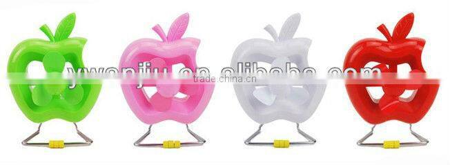 Creative bite the apple USB fan - pink