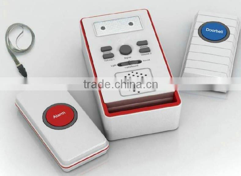 New Wireless SOS Panic Button Emergency Calling Alarm System for Elderly Children and Disabled