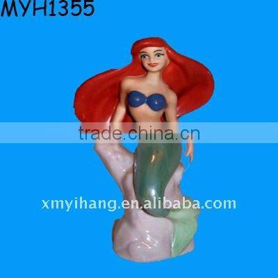 resin mermaid dolphin