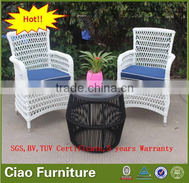 Outdoor terrace coffee furniture garden table and chairs
